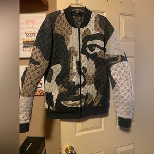 Louis Vuitton Virgil Abloh Zip up bomber jacket.. Sz Medium..